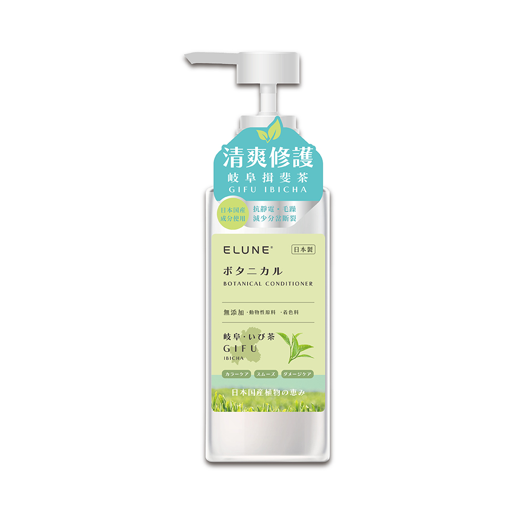 日本國產植物菁萃潤髮乳 岐阜茶 500ml
