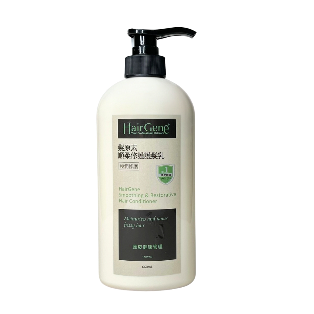 PBF 寶齡富錦 Hair Gene 髮原素系列 順柔修護護髮乳 660ml