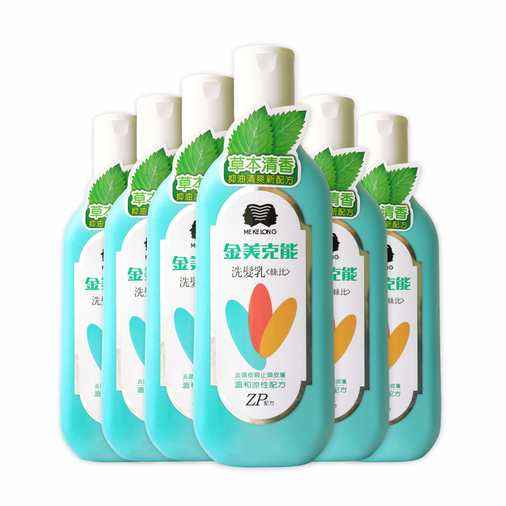 金美克能 洗髮乳(絲比)400ml 6入組