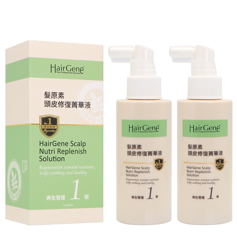 PBF 寶齡富錦 Hair Gene 髮原素系列 頭皮修復菁華液50ML*2入組