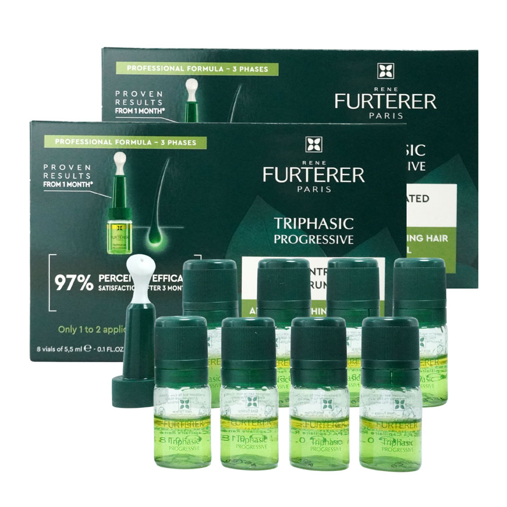 FURTERER 萊法耶 三項森髮調理液(5.5mlx8)X2