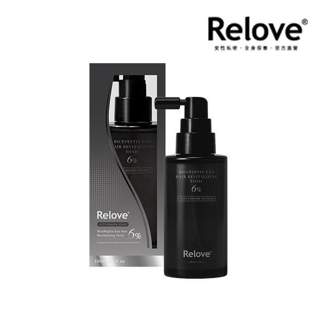 Relove 黑泌肽養髮液-100ml (一般版6%)