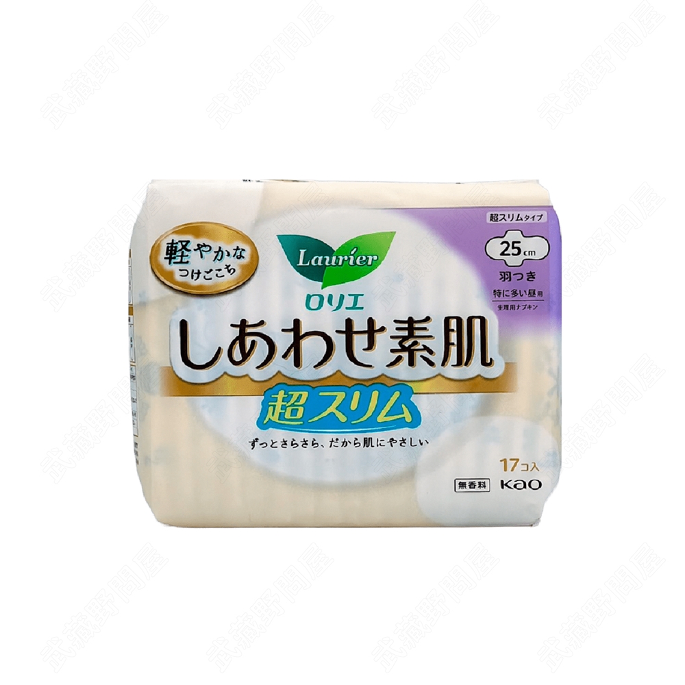 Laurier 超薄型 量多日用衛生棉25cm 17枚入