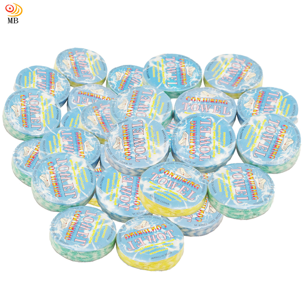 月陽超值30入神奇魔術多功能壓縮不織布毛巾抹布拖布(NB1413)