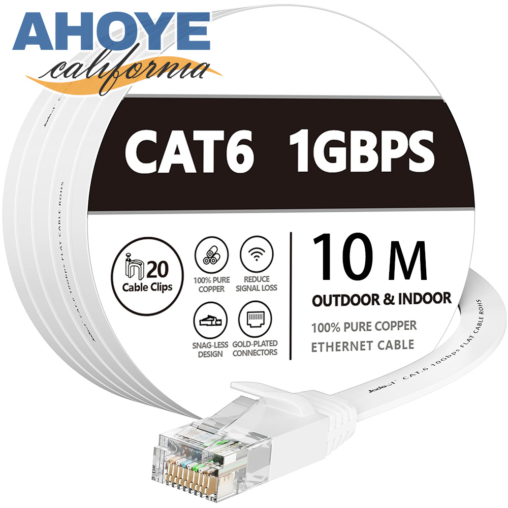 CAT6乙太網路線 1Gbps/1000Mbps 10M (NAS伺服器)