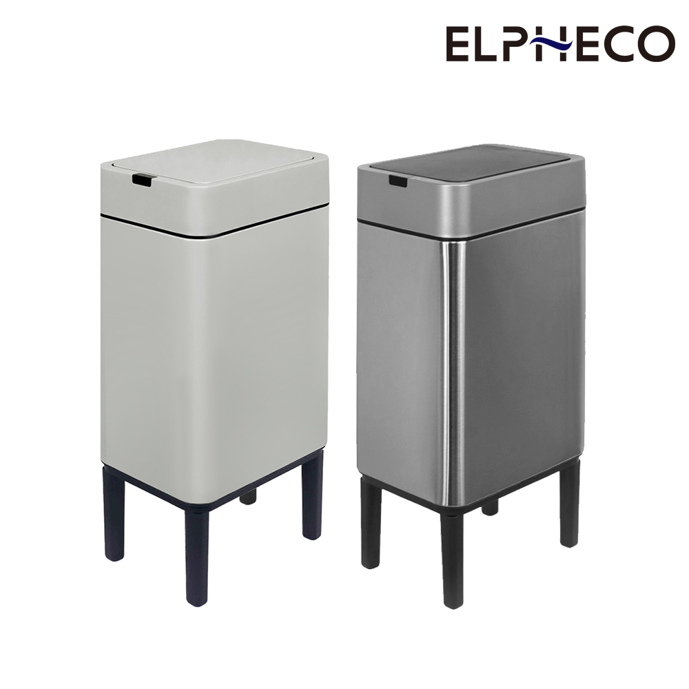 不鏽鋼高腳感應垃圾桶9L ELPH114