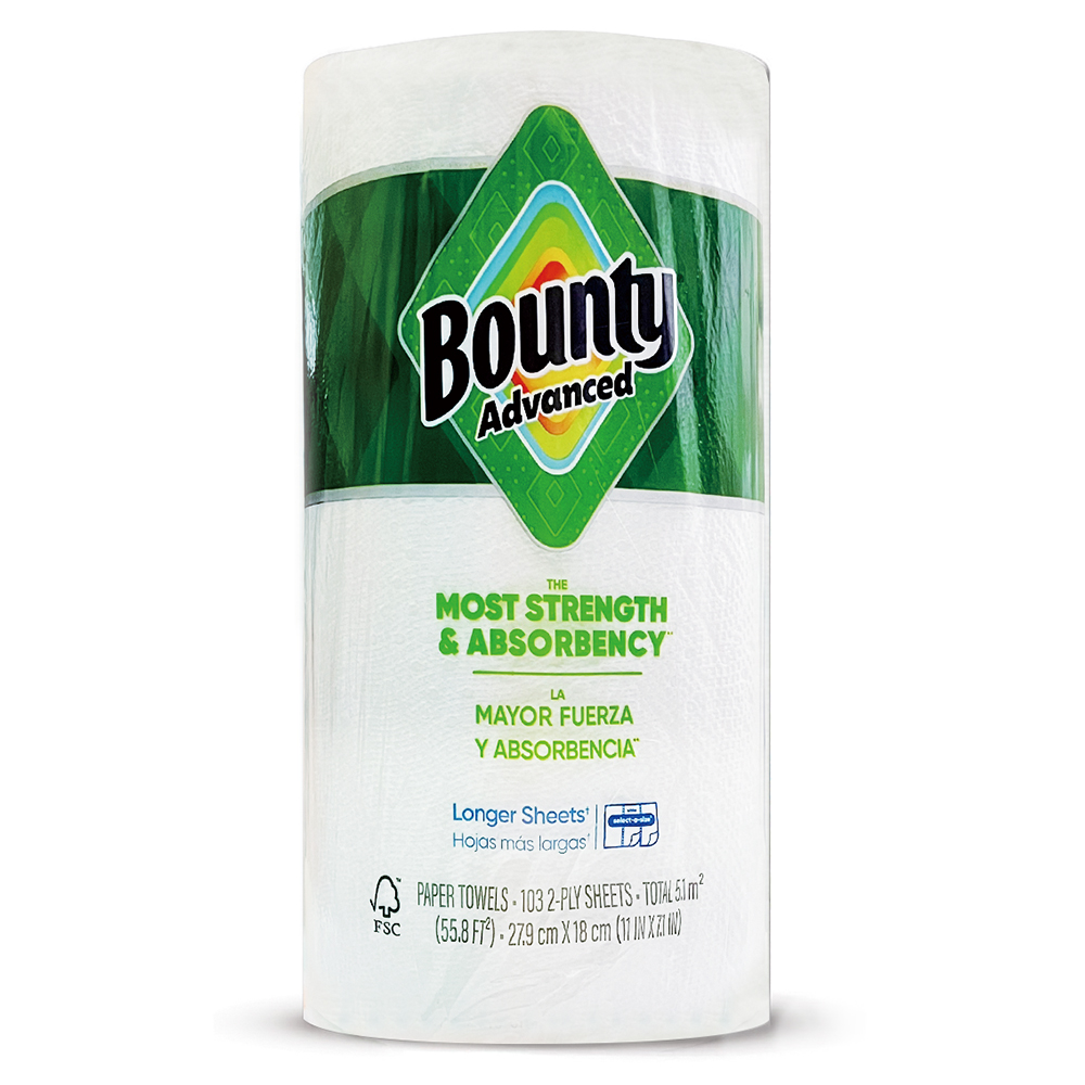 BOUNTY 廚房紙巾(隨意撕)103張