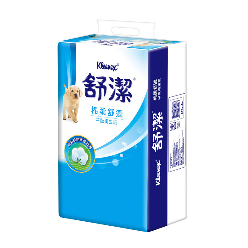 Kleenex 舒潔 平版式衛生紙(300張x6包x8串/箱)