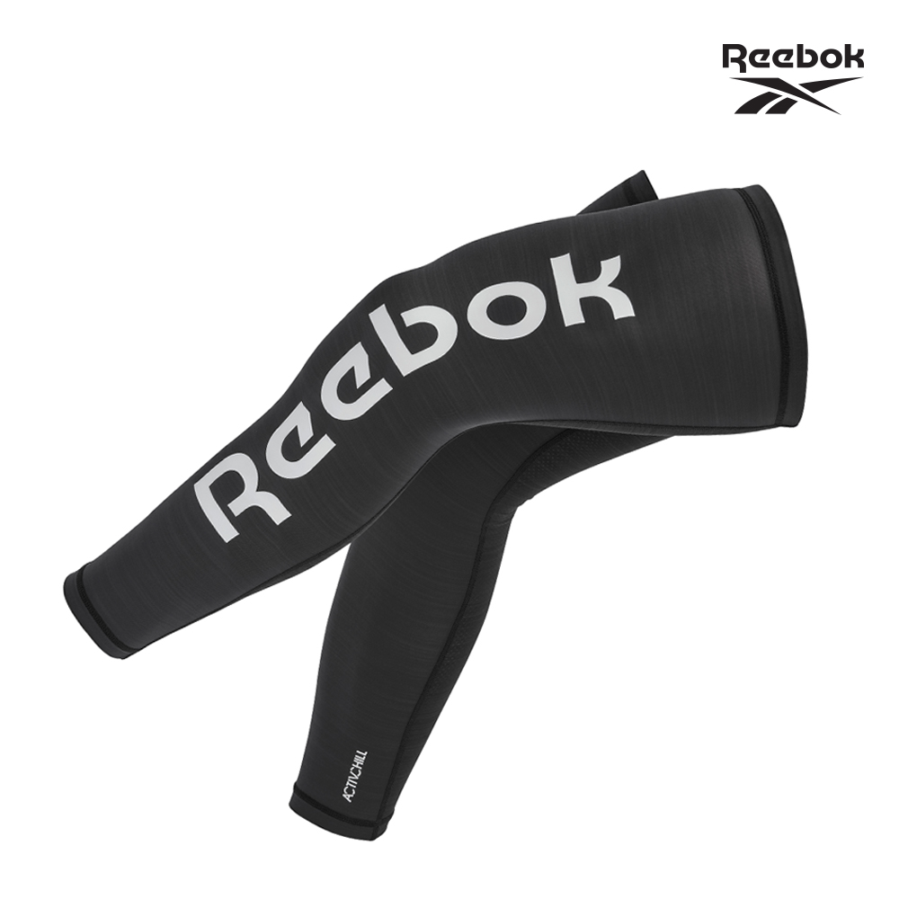Reebok 【福利品】溫控修復訓練腿套 (經典黑)