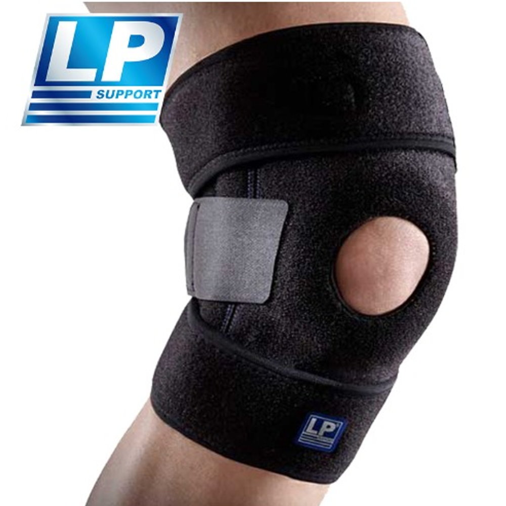 LP [美國頂級護具]雙彈簧支撐型膝關節護套(黑)733 CN（其他規格）