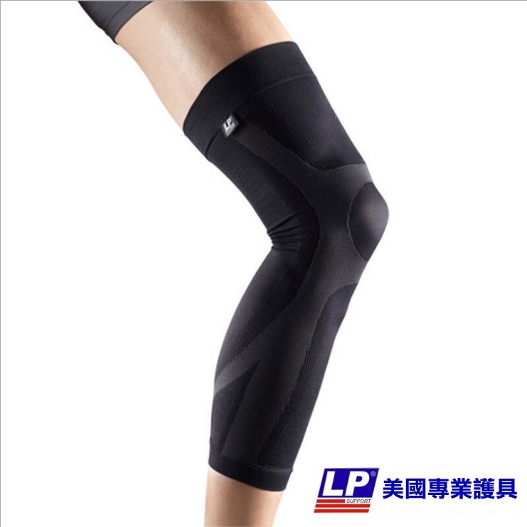 LP [美國頂級護具]272Z(黑灰)運動型壓力全腿護套/三鐵/運動