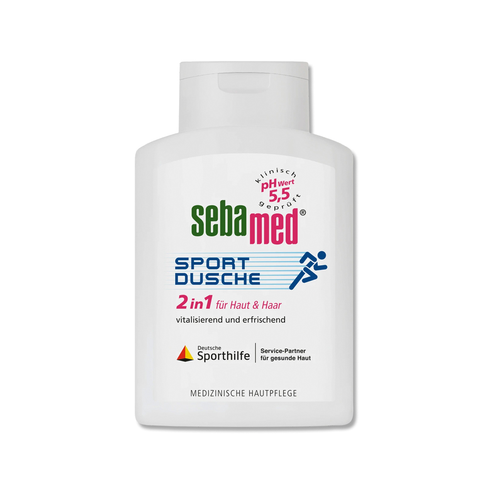 德國Sebamed-pH5.5運動型清爽淨味2合1洗髮沐浴乳200ml/瓶(洗髮乳,沐浴乳)