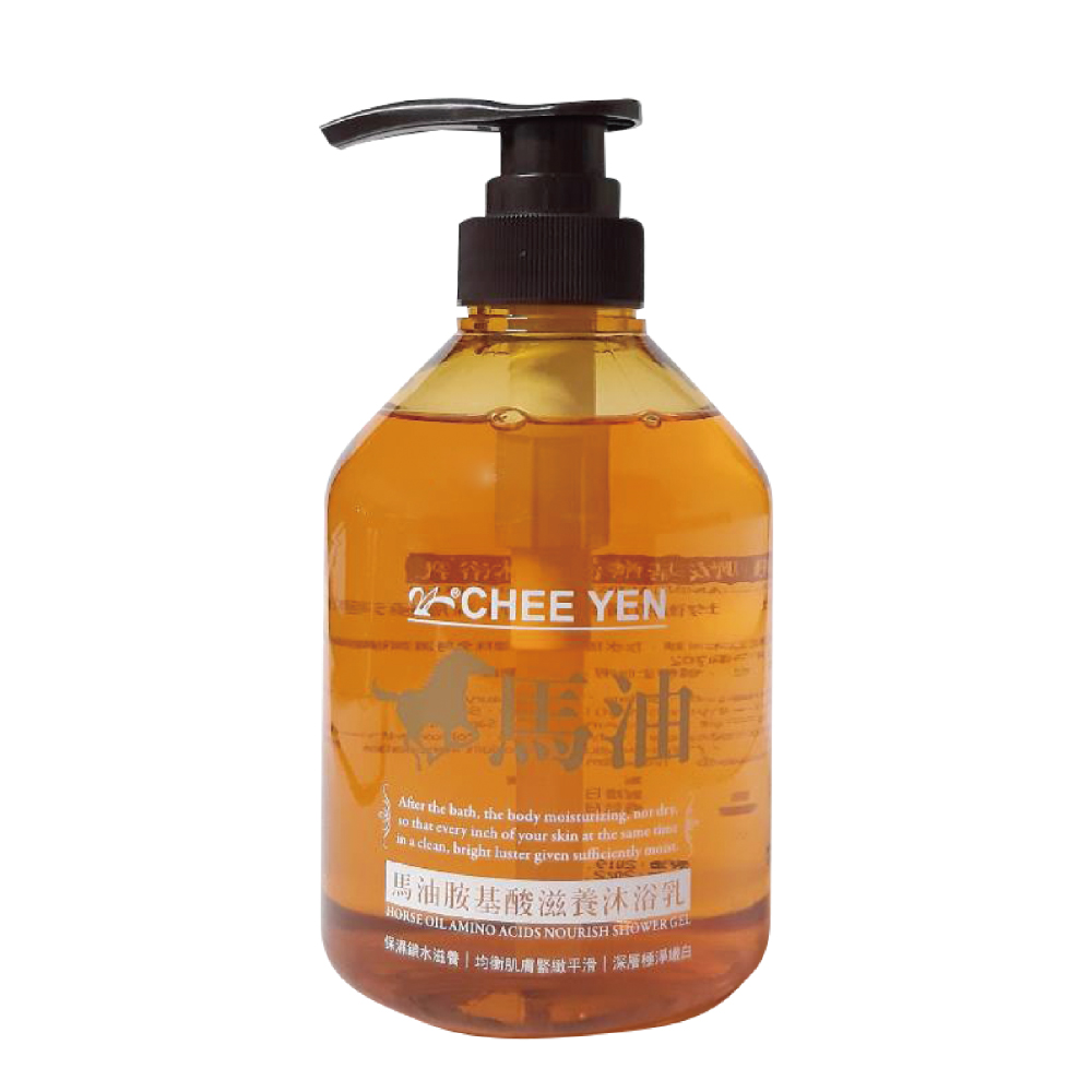GreenLand 綺緣 馬油胺基酸滋養沐浴乳600ml *3瓶