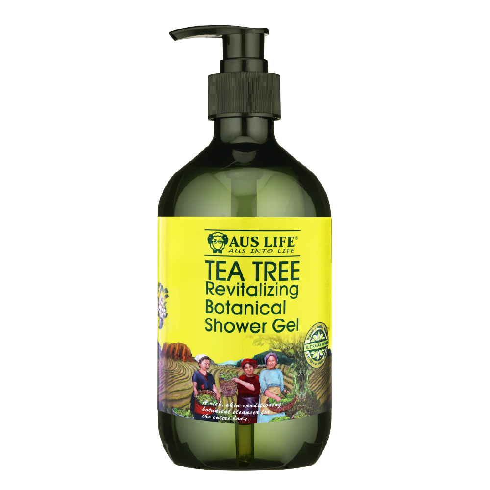 AUS LIFE 澳思萊 茶樹調理控油沐浴精露500ml