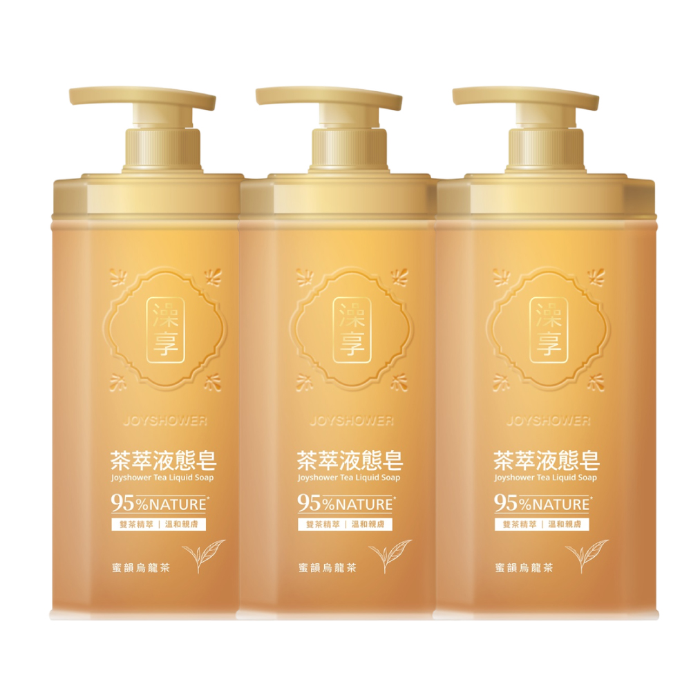 澡享 茶萃液態皂(蜜韻烏龍茶)800g*3入