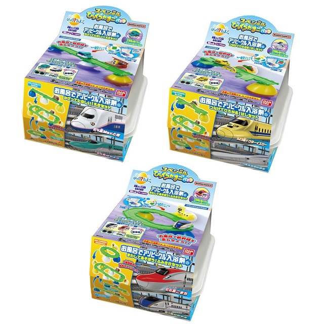 BANDAI 萬代 日本驚喜入浴球 電車系列 75g