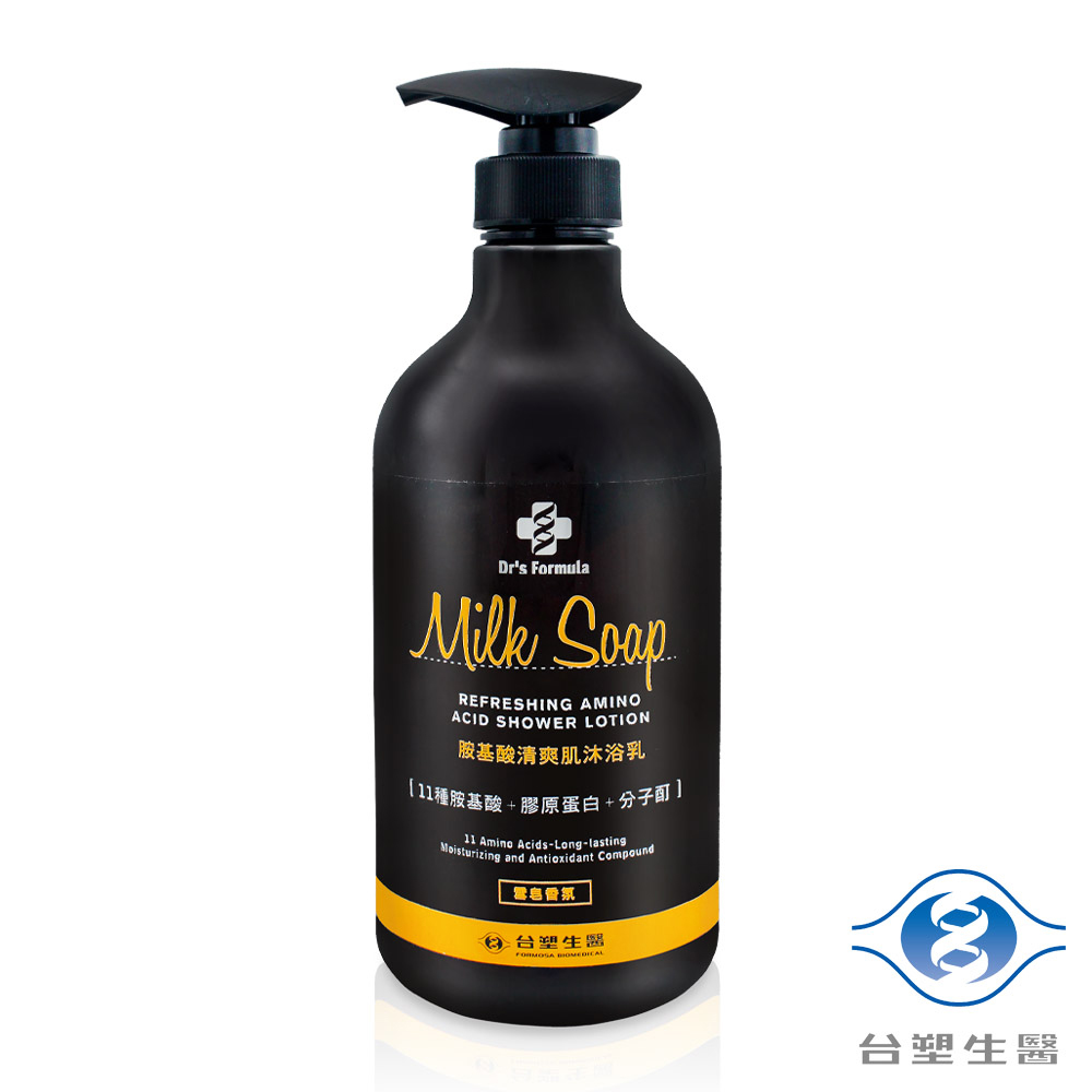 《台塑生醫》Drs Formula 胺基酸清爽肌沐浴乳 [雪皂香氛] (800g)