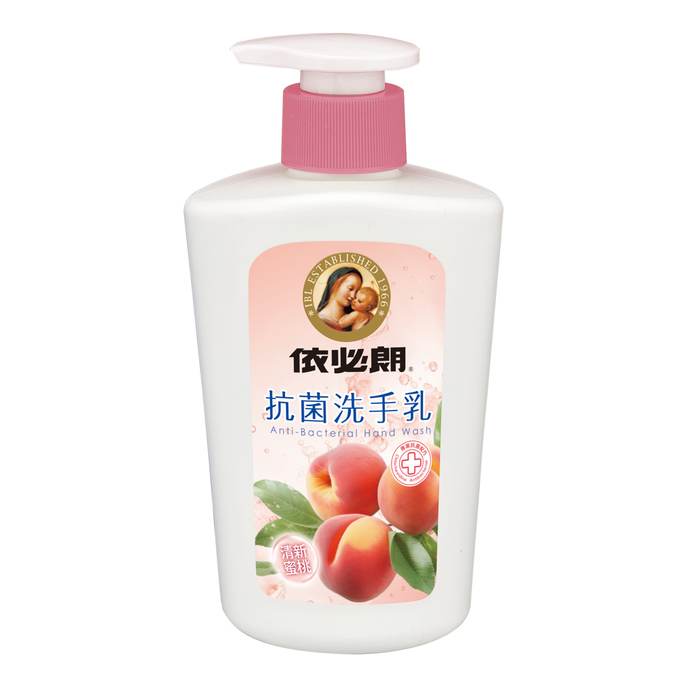 ibl 依必朗 抗菌洗手乳-蜜桃香350mlx6