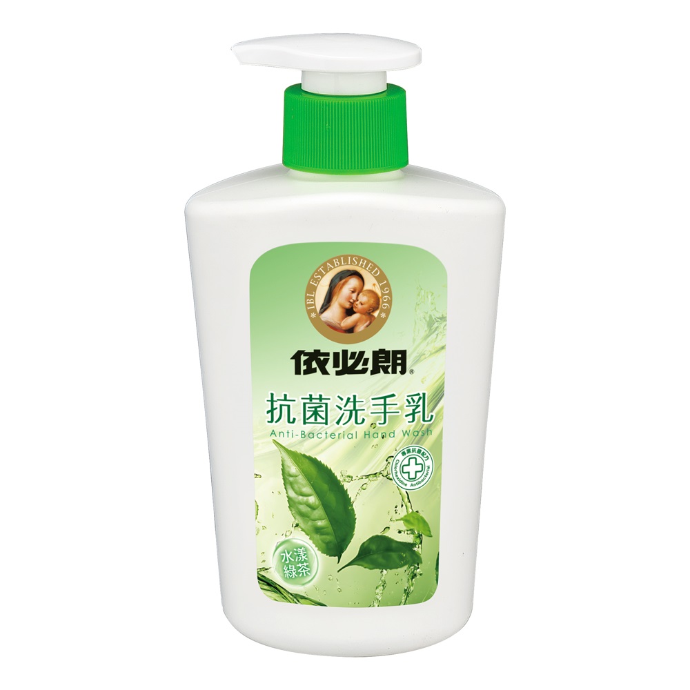 ibl 依必朗 抗菌洗手乳-水漾綠茶香350ml x12瓶/箱