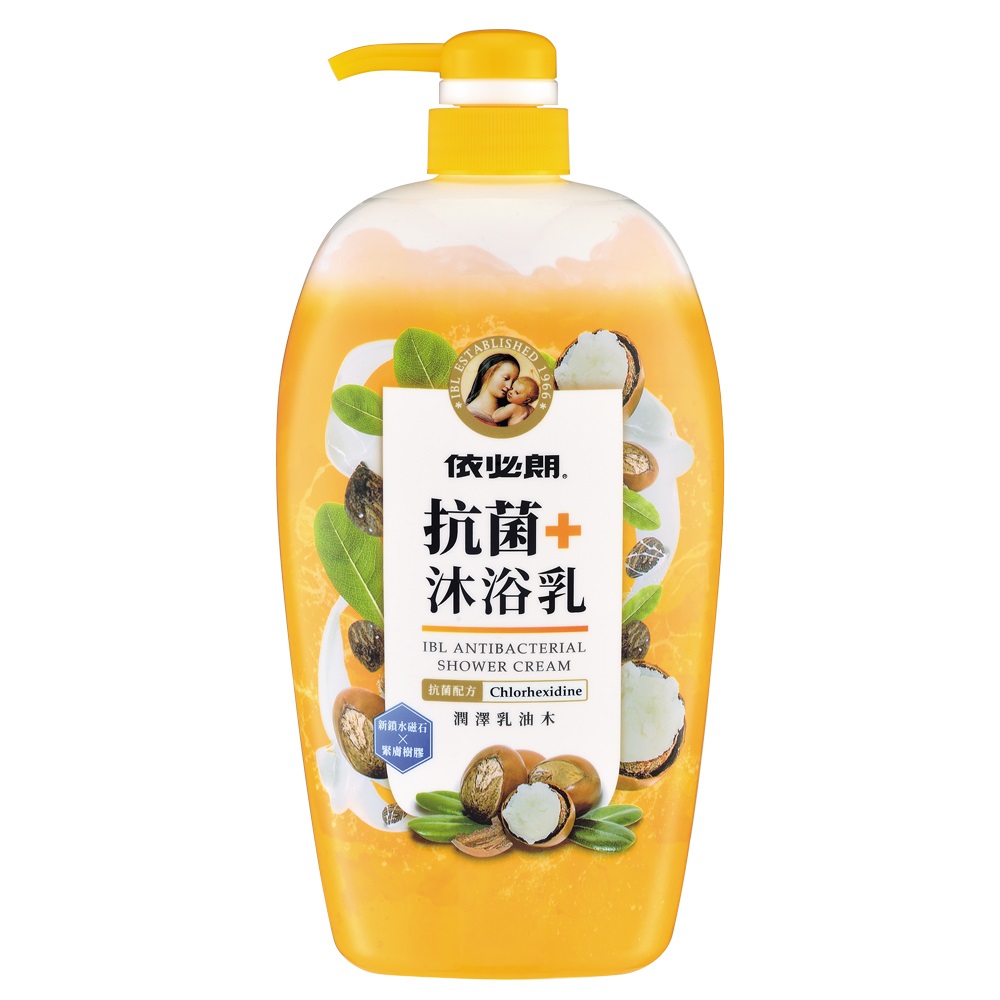 ibl 依必朗 抗菌沐浴乳-潤澤乳油木1000g