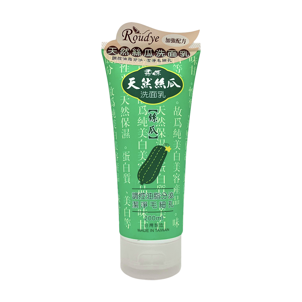 柔蝶 天然絲瓜洗面乳 200g