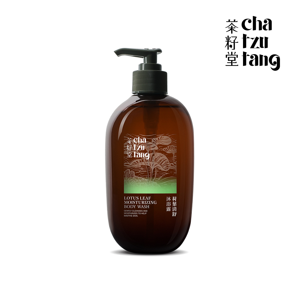 茶籽堂 荷葉清舒沐浴露500mL(油性混合肌/控油補水/舒緩緊繃)
