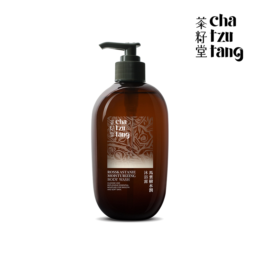 茶籽堂 馬栗樹水潤沐浴露500mL(中性肌/舒緩乾澀/滋潤保濕)