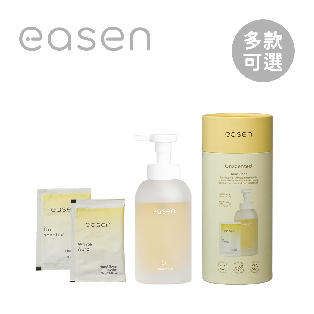 Easen 植萃循環慕斯洗手乳 補充包三盒共９包-多款可選