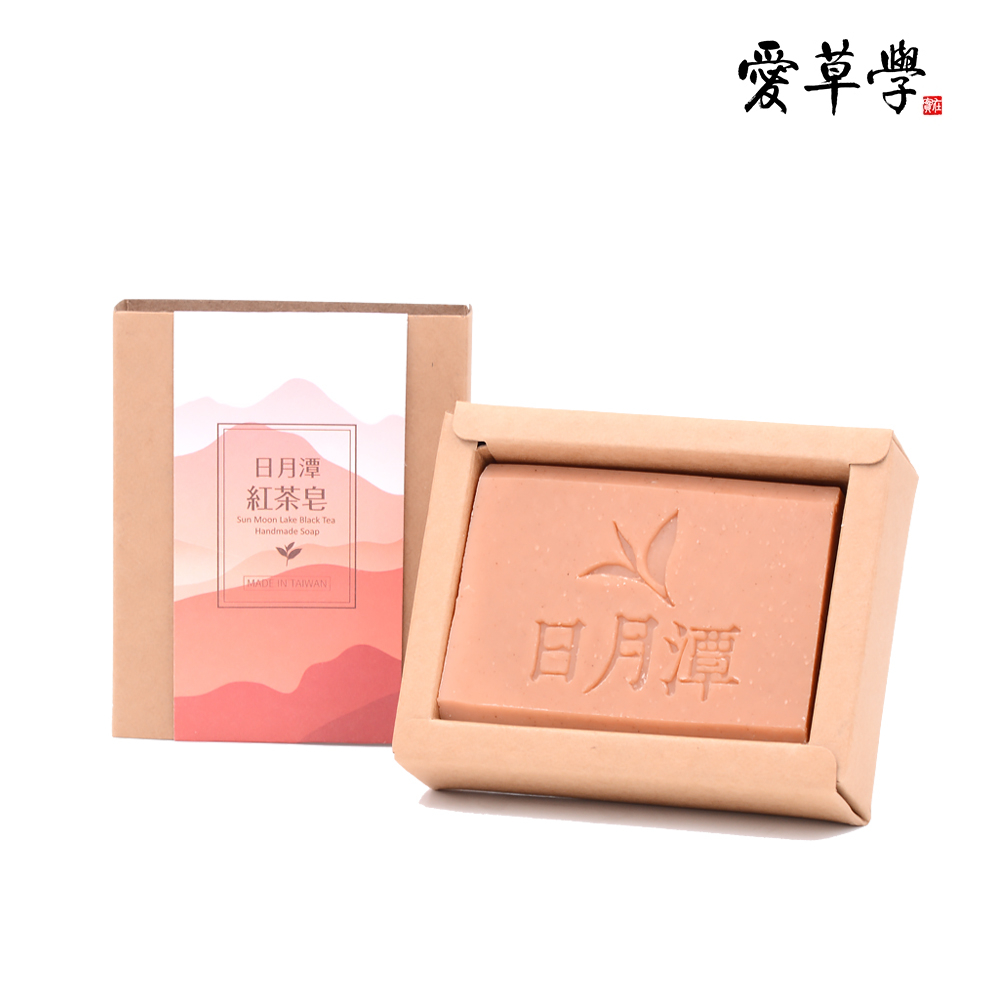 愛草學 台灣日月潭紅茶皂-100g*2入
