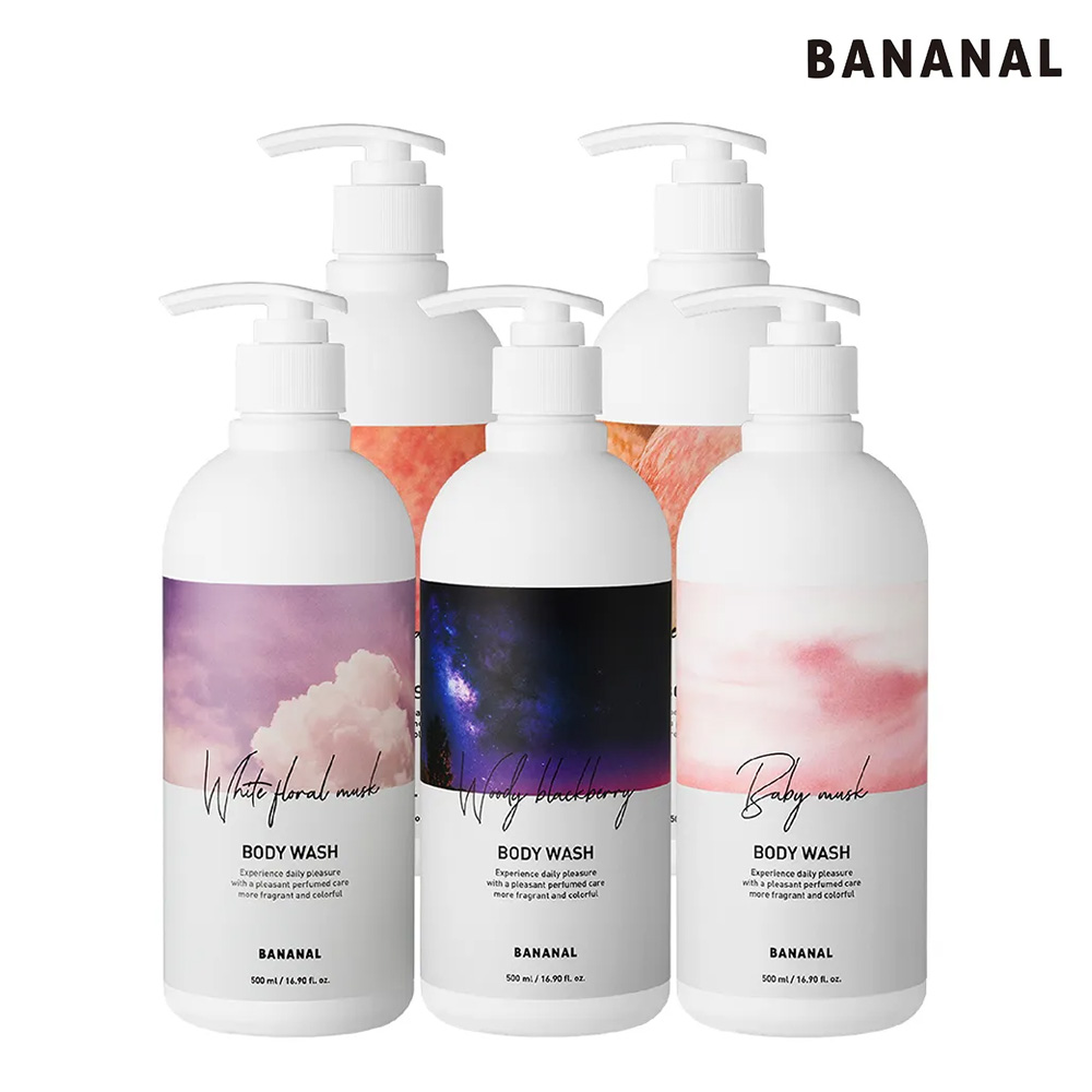 植物萃取香氛沐浴乳500ml