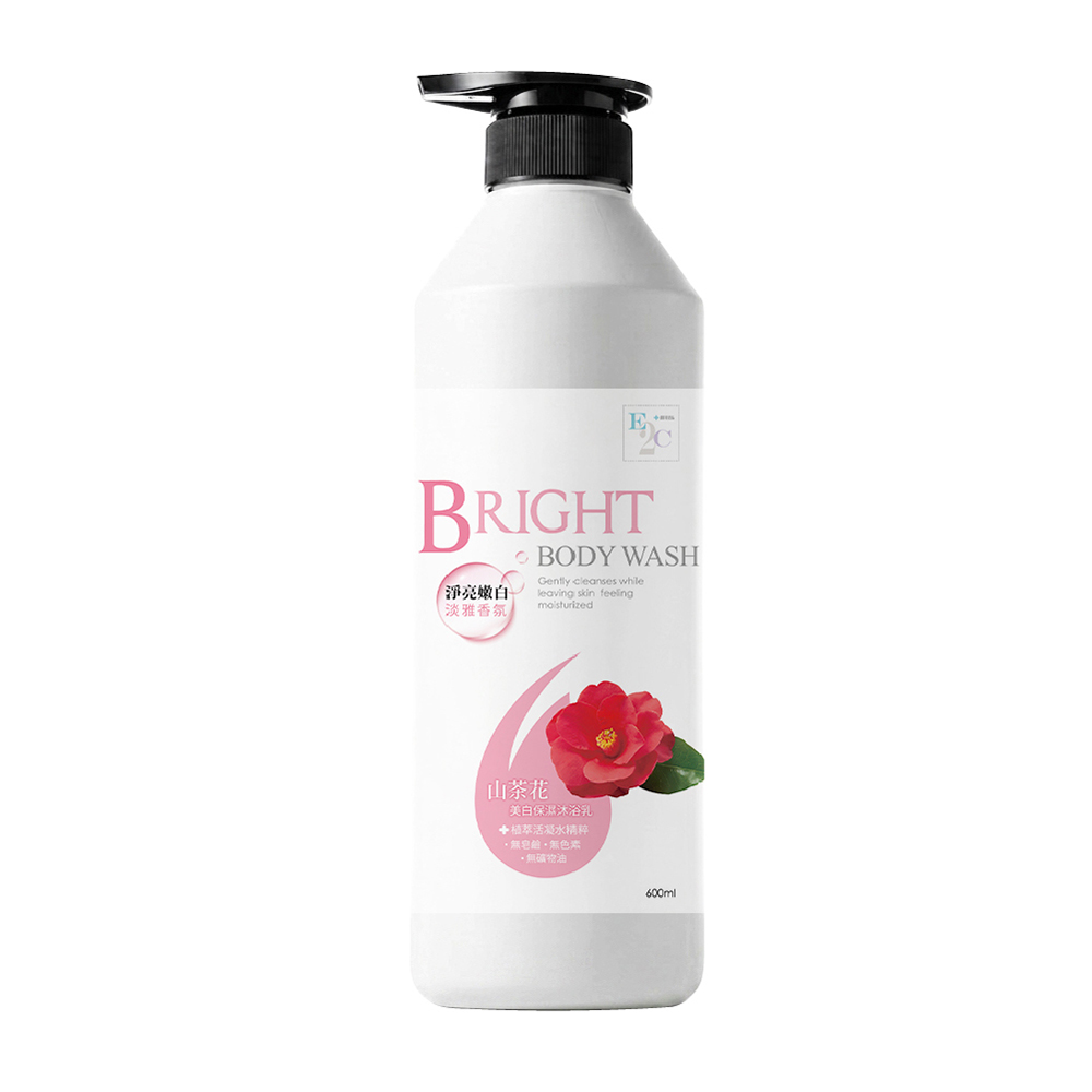 E2C 【 美肌殿堂】山茶花美白保濕沐浴乳600ml