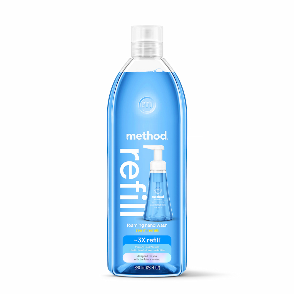 Method 美則 海藍礦物泡沫洗手露(補充瓶)828ml