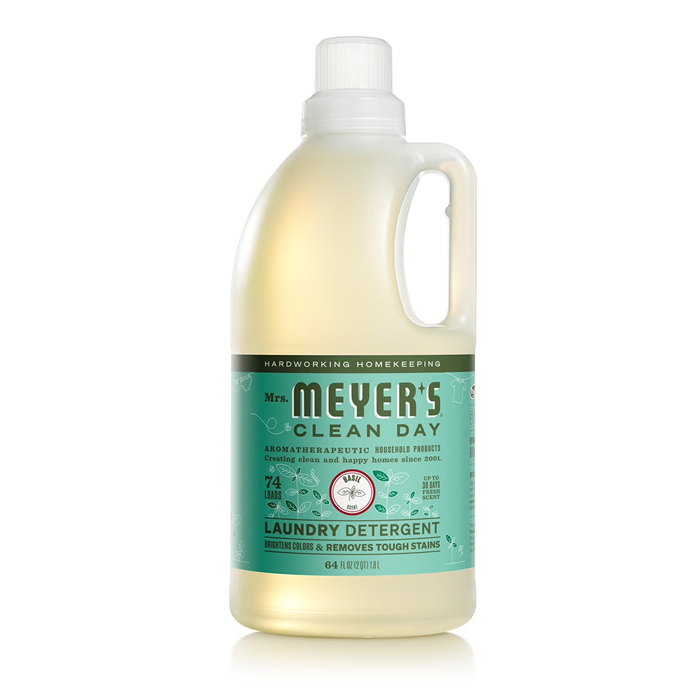 mrs.meyers 梅耶夫人 草本香氛濃縮洗衣精 1800ml (抗污 去漬酵素 溫和潔淨 增豔亮澤)