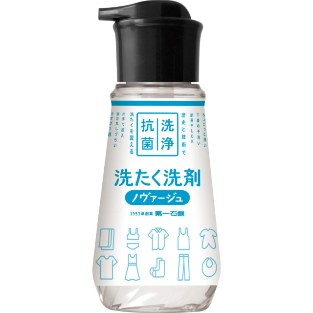 第一石鹼 NOVAGE超濃縮洗衣精 按壓式300g 二入組合