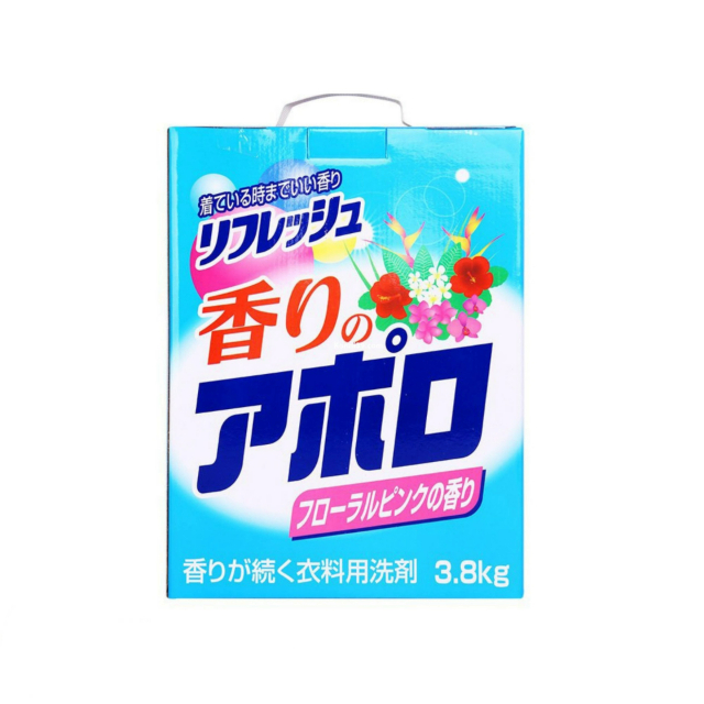 第一石鹼 阿波羅 芳香洗衣粉3.8kg 二入組合