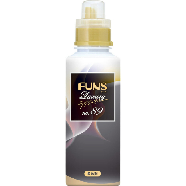 第一石鹼 FUNS Luxury 衣物柔軟精 No.89玫瑰香 600ml 二入組合