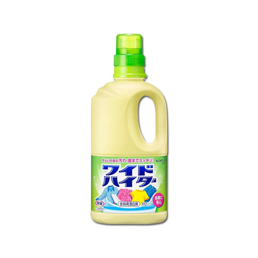 KAO 花王 日本彩色衣物護色消臭去漬漂白劑1000ml/黃瓶(衣物清潔酸素系含氧彩漂液,衣領袖口局部去污劑)（其他規格）