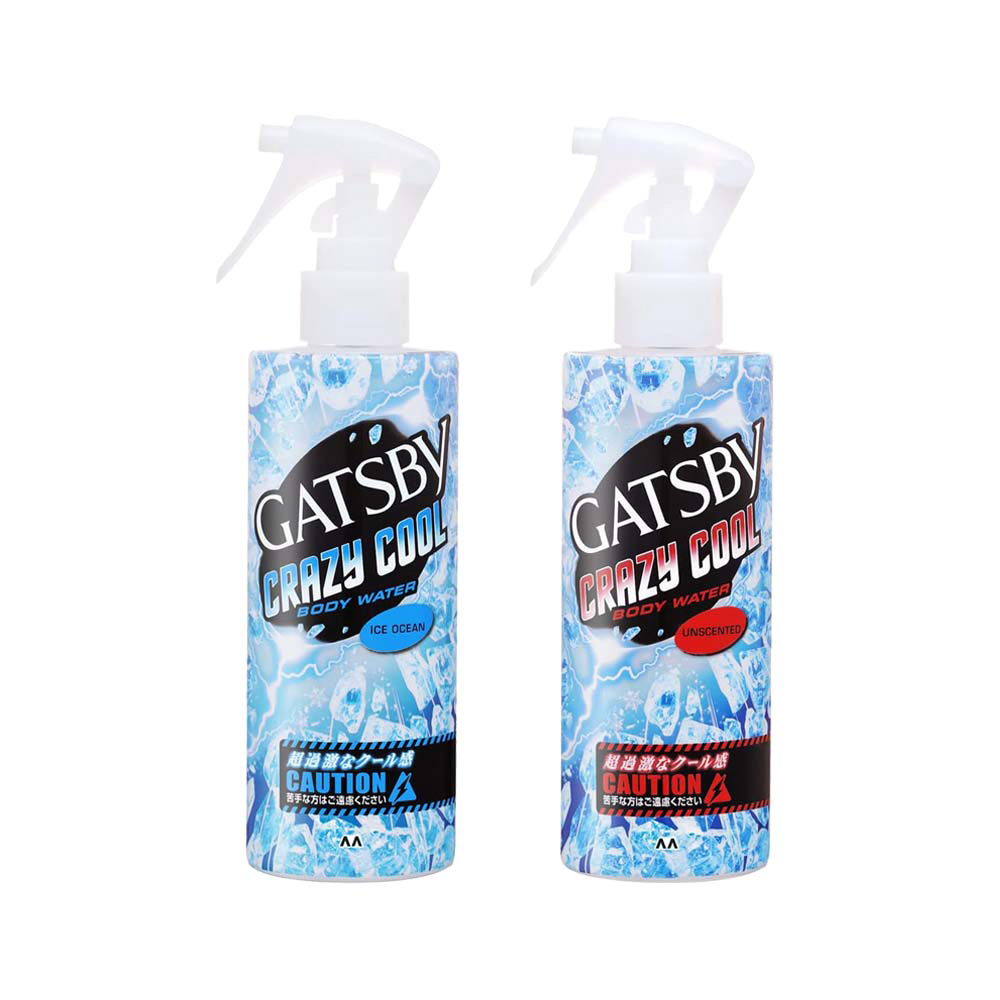GATSBY (2瓶超值組)日本-衣物涼感香氛噴霧170ml/瓶(夏季消暑降溫,戶外活動,運動,爬山皆適用)