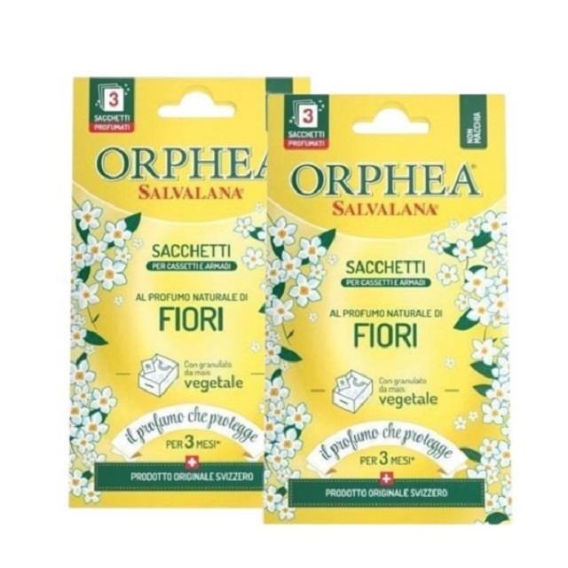 ORPHEA 歐菲雅 衣物香氛袋1+1 經典花香