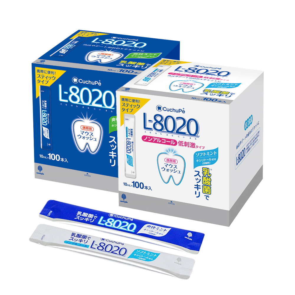 L8020 日本 乳酸菌漱口水10ML*100入 (溫和款 / 清新薄荷)