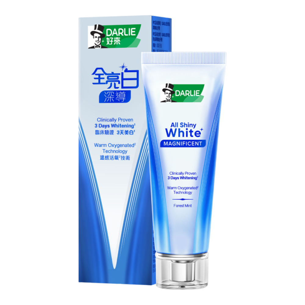 DARLIE 好來 全亮白深導煥白牙膏90g(3天煥白)