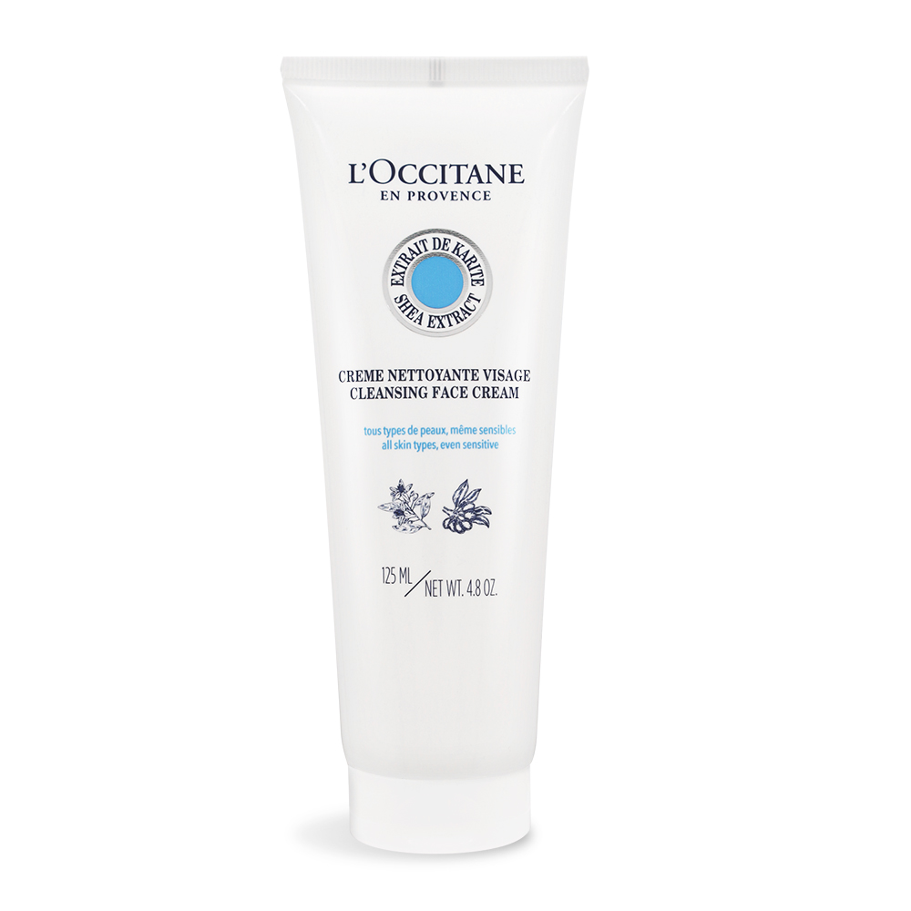 L'OCCITANE 歐舒丹 乳油木橙花淨透潔面乳(125ml)-百貨公司貨