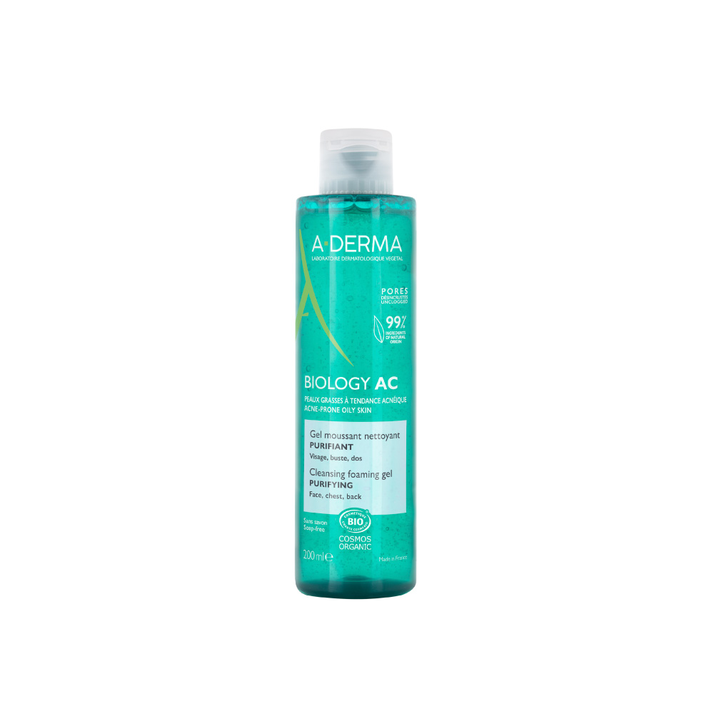 A-DERMA 艾芙美 新葉控油清爽潔膚凝膠200ml