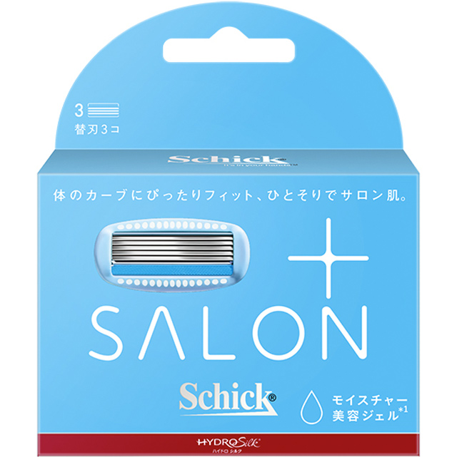 舒綺 極Salon Plus仕女除毛刀片 敏感肌用 3入