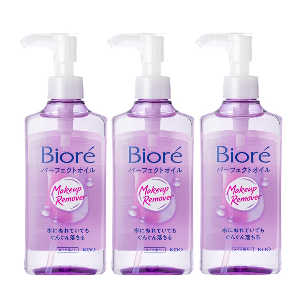 Biore 蜜妮 深層卸妝油230ml 3入組 公司貨