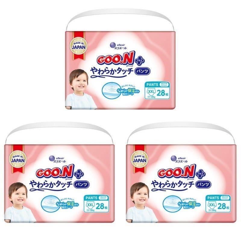 Attento 大王愛適多 GOO.N大王 柔觸肌褲型 XXL 28片*3包入(箱購)