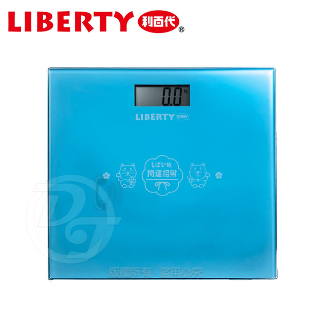 LIBERTY 利百代 柴犬LCD顯示體重計
