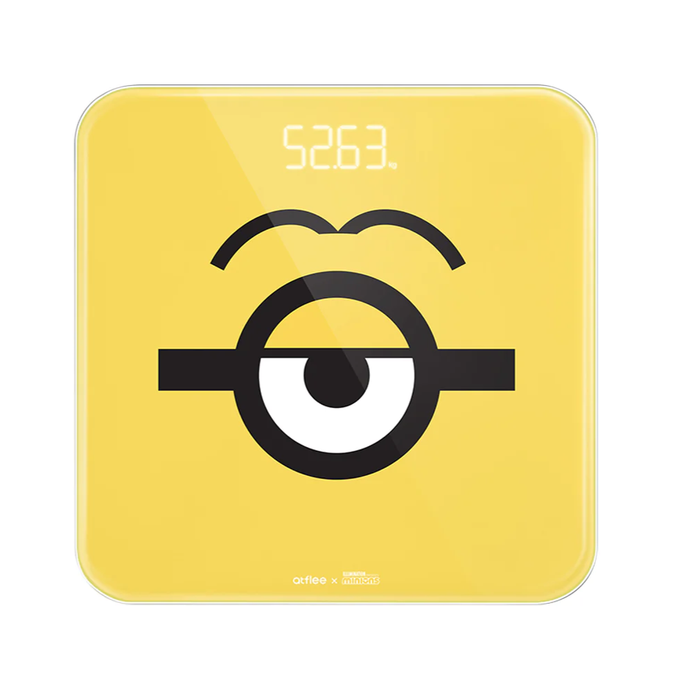 【韓國atflee】T4數位體重計-Minions小小兵聯名款
