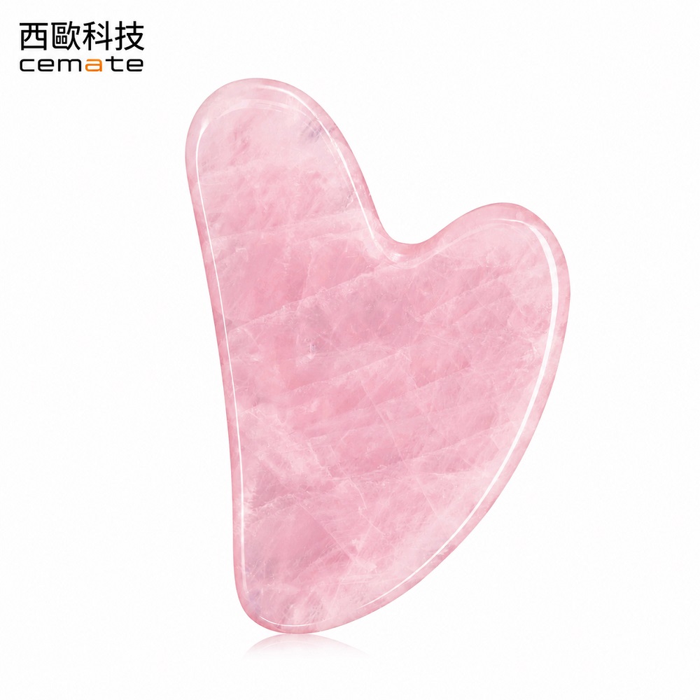 西歐科技 天然粉晶刮痧板 CME-HL700贈送收納袋