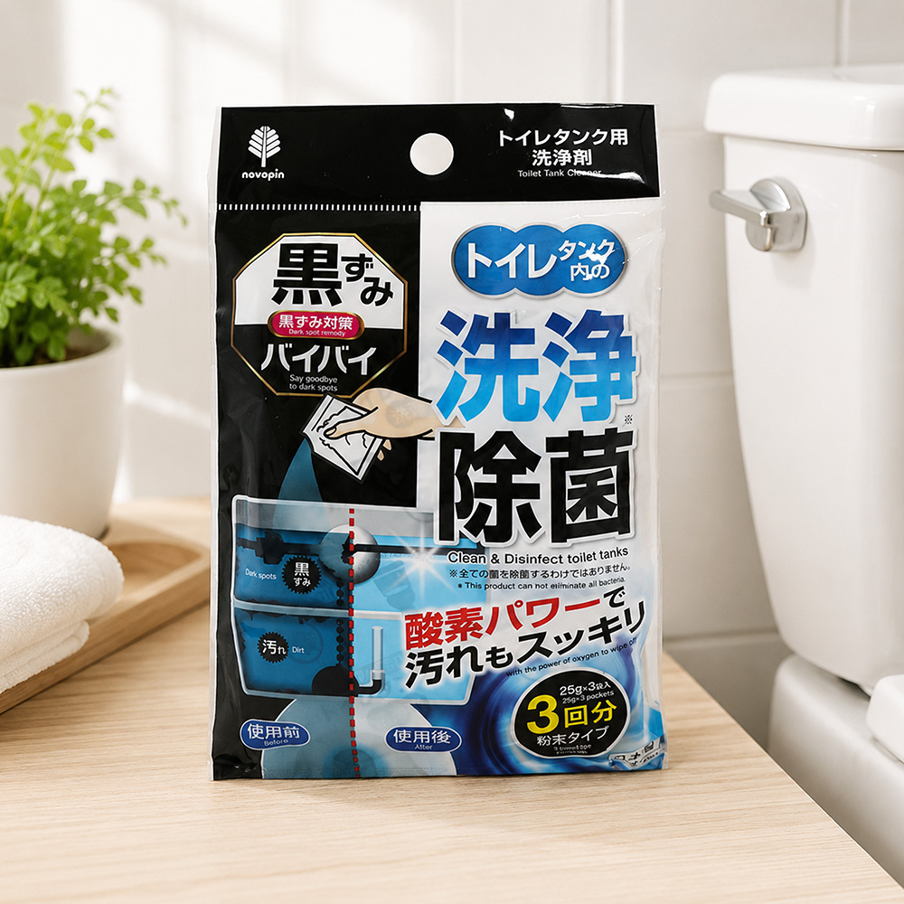 一品川流 日本馬桶水箱清潔劑-3回份x6包